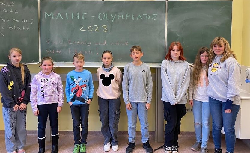 Matheasse im Herder-Gymnasium (Foto: H.Roeder)