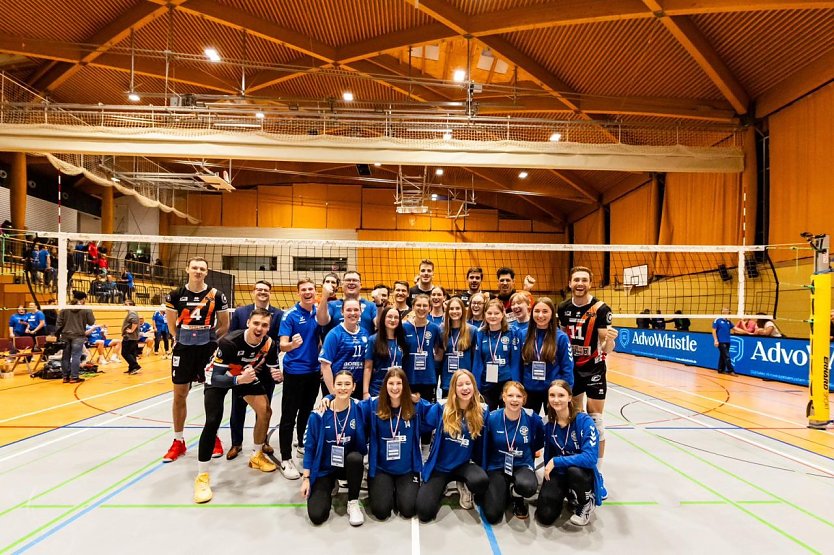 Mühlhäuser Nachwuchs-Volleyballerinnen aktiv bei Pokalkracher des Jahres beteiligt (Foto: Markus Fromm)