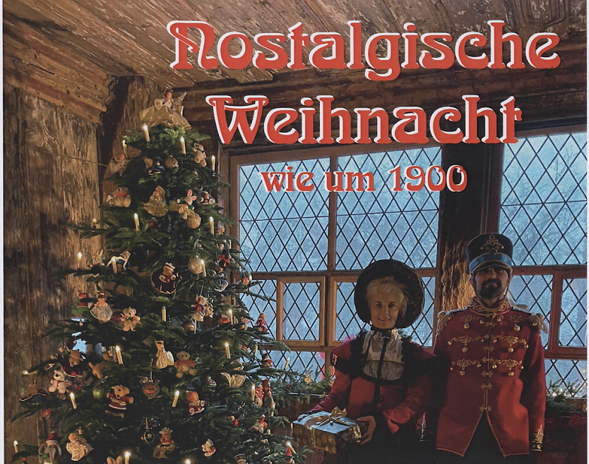 Nostalgische Weihnacht in der alten Bohlenstube (Foto: Verein für lebendiges Mittelalter)