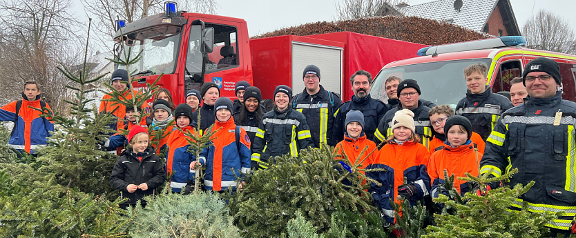 Weihnachtsbaumaktion war ein voller Erfolg (Foto: Maximilian Dölle)