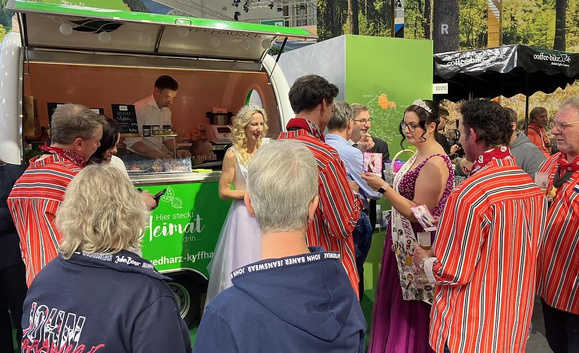 Stand des Tourismusverbandes auf der Grünen Woche (Foto: J.Piper)