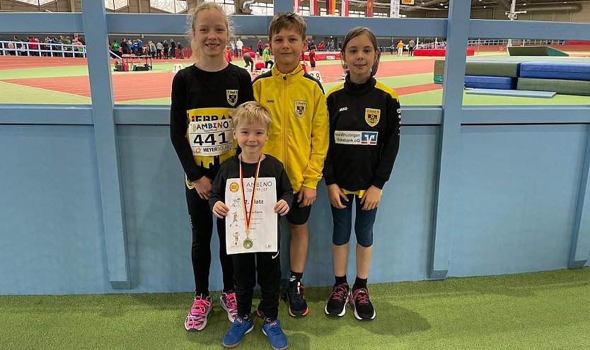 Nordhausens Leichtathletiknachwuchs (Foto: K.Rotter)