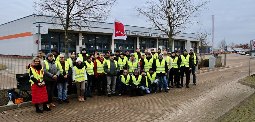 Streik bei den Verkehrsbetrieben Nordhausen (Foto: agl)