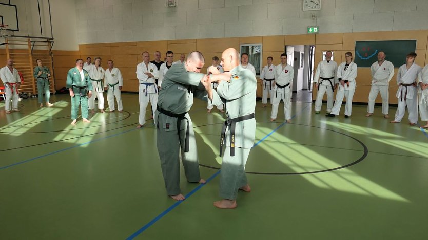 Jahres-Lehrgang der SaCO-Selbstverteidiger (Foto: Karate Do Kwai)