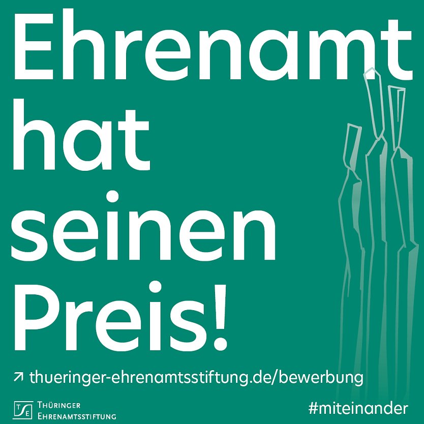 Thüringer Ehrenamtspreis 2024 (Foto: Thüringer Ehrenamtsstiftung)