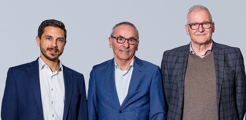 Ron Schuster, Heiko Werf und Thomas Ehlebracht (v.l.n.r.) (Foto: Sakret)