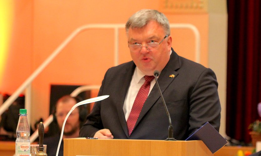 Der Botschafter der Republik Litauen in Deutschland, Seine Exzellenz Ramūnas Misiulis (Foto: Eva Maria Wiegand)