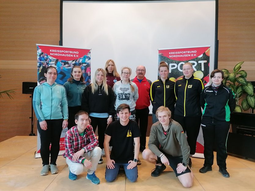  Die Teilnehmer werden vorwiegend den Kindersport, aber auch die Seniorensportangebote unterstützen. (Foto: Kreissportbund Nordhausen)