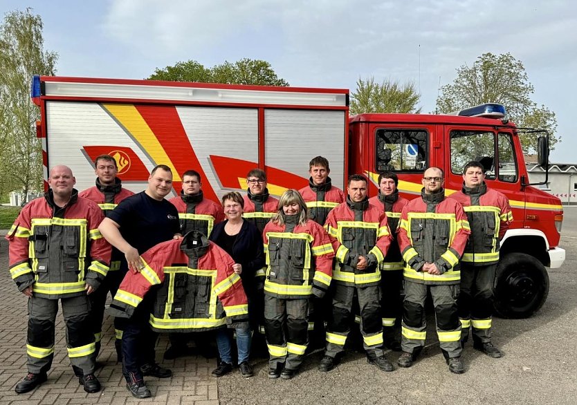 Neue Ausrüstung für die Görsbacher Feuerwehr (Foto: M. Alert)