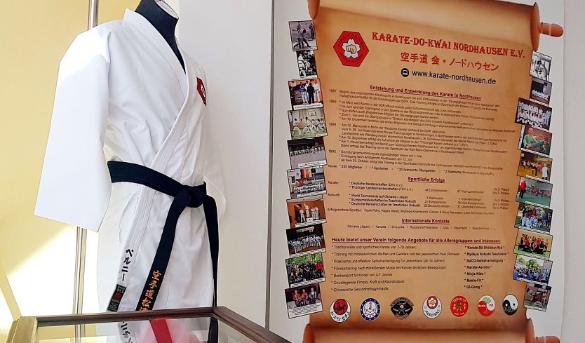 Karate Do Kwai in der Vereinsecke (Foto: Stadtverwaltung Nordhausen)