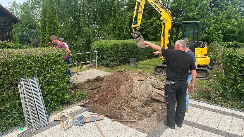 Der Defekt im Bergbad "Sonnenblick" in Sondershausen wurde gefunden und konnte behoben werden (Foto: Janine Skara)