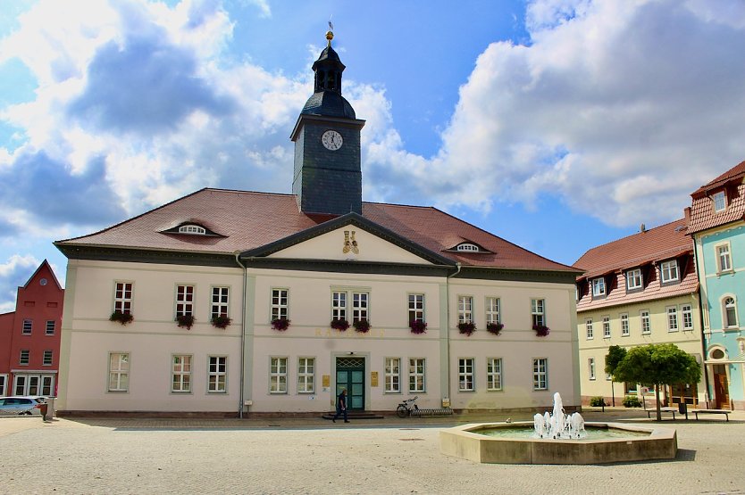 Der alte und neue Amtssitz von Bürgermeister Strejc (SPD) in Bad Frankenhausen  (Foto: Eva Maria Wiegand)