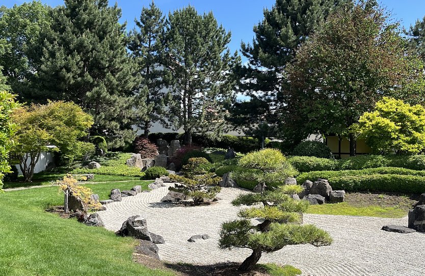 Im Japanischen Garten Bad Langensalza (Foto: oas)