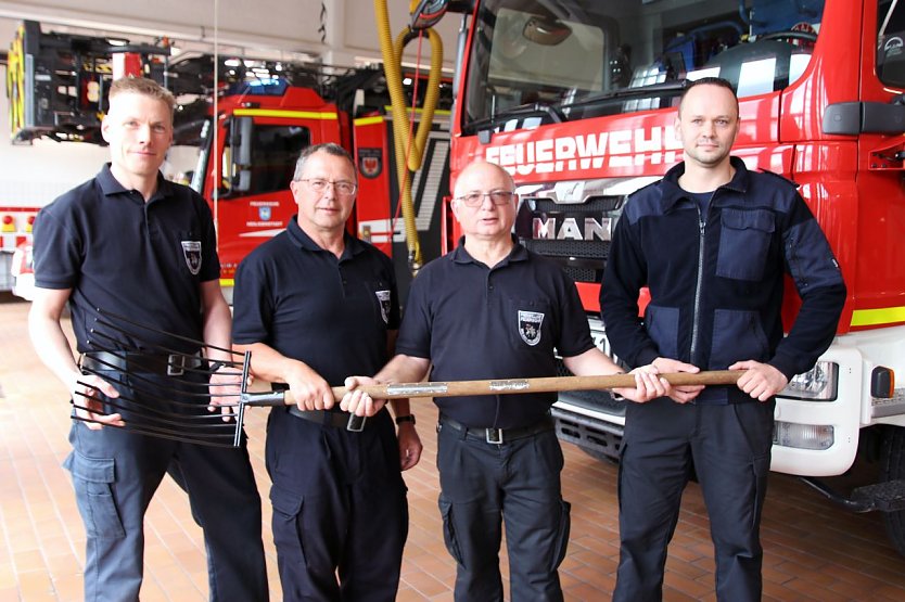 Gerätewart Heinz Anhalt wurde verabschiedet (Foto: Feuerwehr Heiligenstadt)