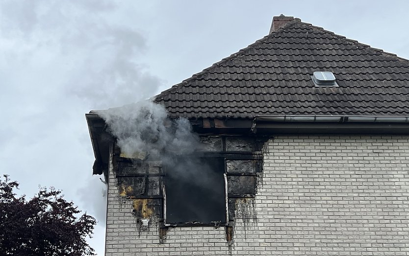Wohnungsbrand heute Vormittag (Foto: S.Dietzel)