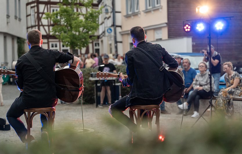 Fete de la Musique, hier in der Kuttelgasse (Foto: Stadtverwaltung Mühlhausen)