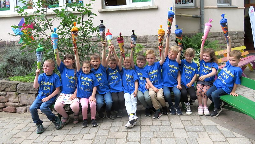 Zuckertütenfest in der Kindervilla in Bad Frankenhausen (Foto: Katrin Milde)