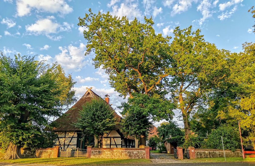 Im ländlichen Mecklenburg, unweit von Schwerin in der Gemeinde Plate (Foto: Gerald Schütze)