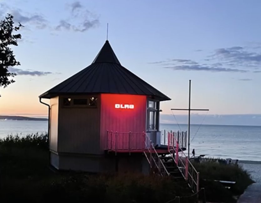 Abendstimmung auf der Insel Rügen (Foto: Familie Isleif)