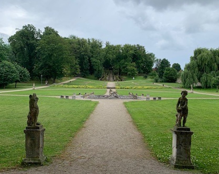 Barocker Schlosspark in Ebeleben (Foto: Kathrin Erdmann (Landratsamt Kyffhäuserkreis))