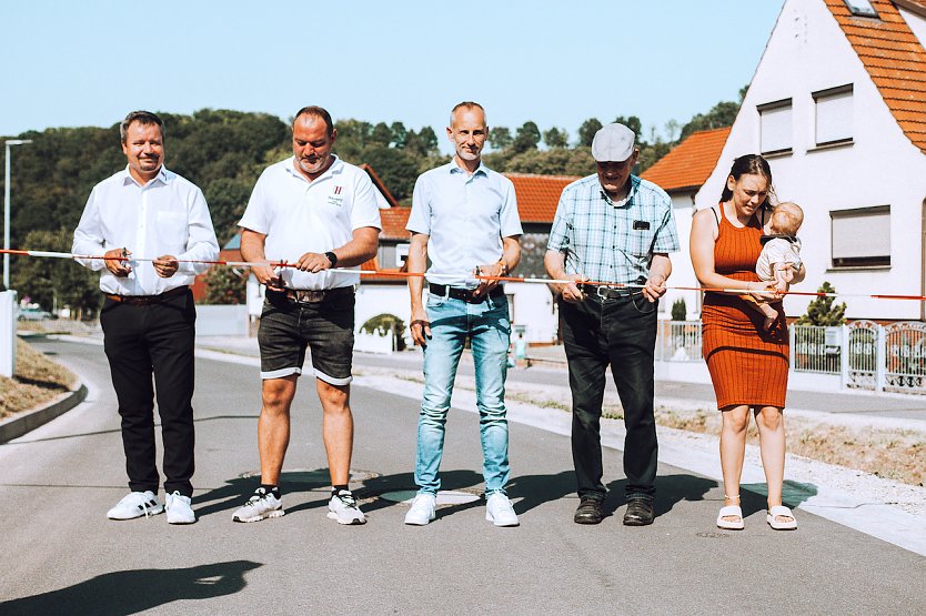 Feierlichkeiten heute in Hundeshagen (Foto: R.Weißbach)