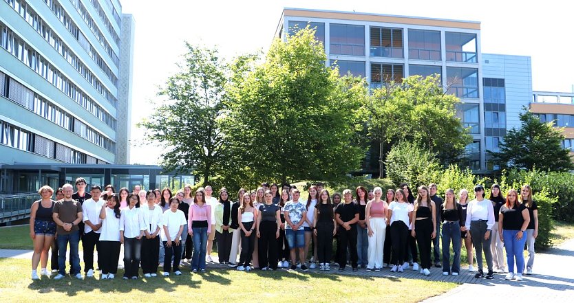 55 neue Azubis begrüßte man jetzt am Südharz-Klinikum (Foto: SHK)