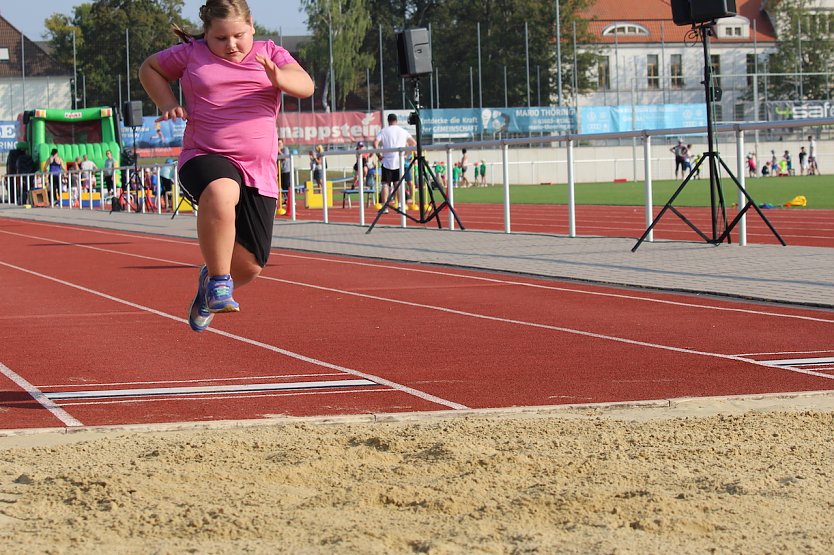 Sportfest im Stadion der Freundschaft in Bad Langensalza (Foto: Eva Maria Wiegand)