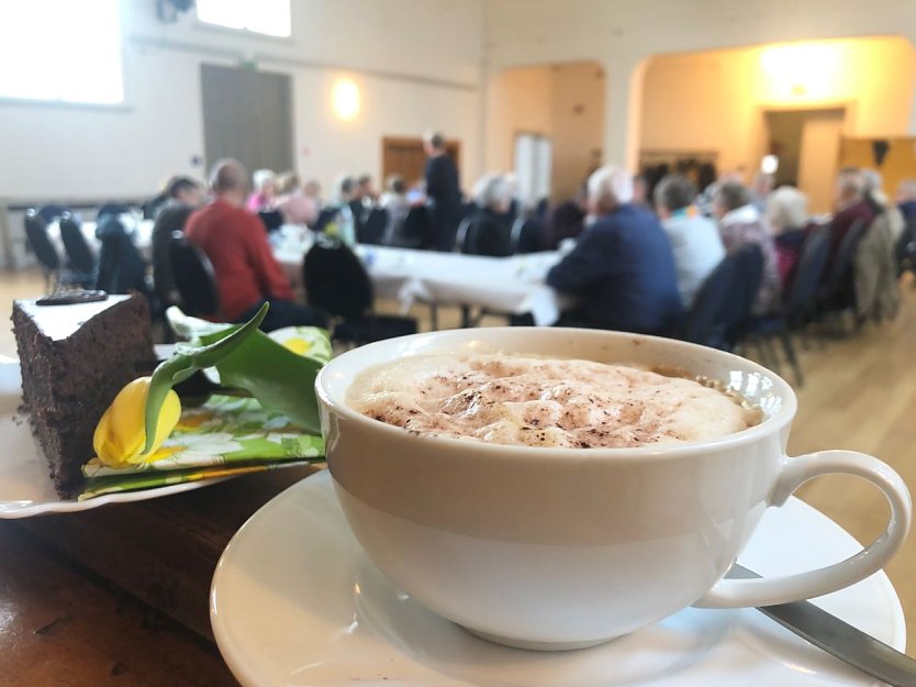 Bernds Kaffeeklatsch im Mehrgenerationenhaus (Foto: Stadt Mühlhausen)