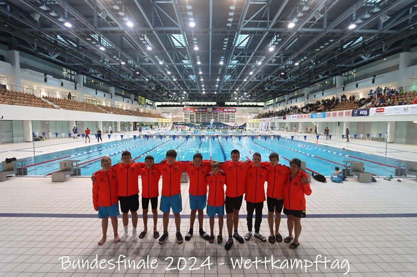 Das Nordhäuser "Oktett" am Wettkampftag (Foto: Katja Schanz)