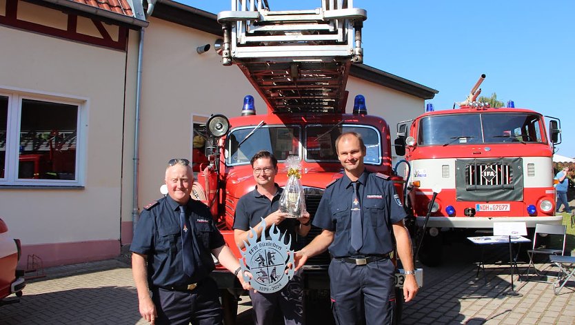 Rüxlebener Feuerwehr feierte Jubiläum (Foto: C.Krause)