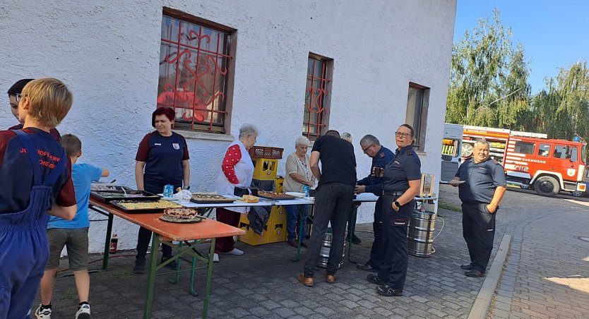 Feuerwehrfest in Hachelbich (Foto: Alexander Becht)