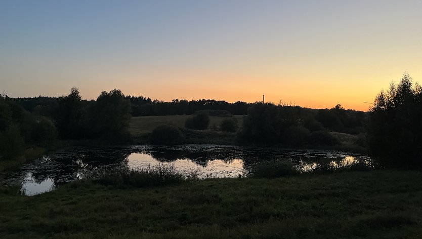 Schöne Sonnenuntergänge sind erst einmal vorbei (Foto: oas)