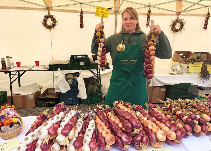 Zwiebelmarkt in Artern (Foto: Peter Blei)