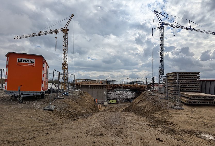 Baustelle in Hohenebra (Foto: Janine Skara)