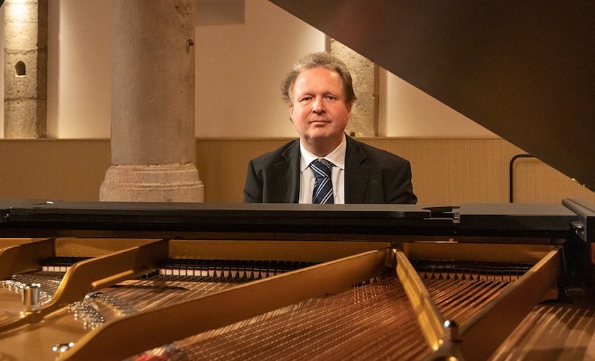 Konzertsonntag in der Landesmusikakademie mit dem Sondershäuser Pianist und Musikschullehrer Ronald Uhlig  (Foto: Jana Groß)