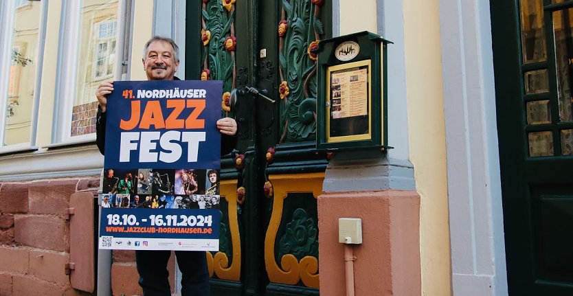 Zum großen JazzRabazz am 02. November kann endlich auch wieder getanzt werden, verspricht Jazzclub-Chef Holger Gonska (Foto: agl)