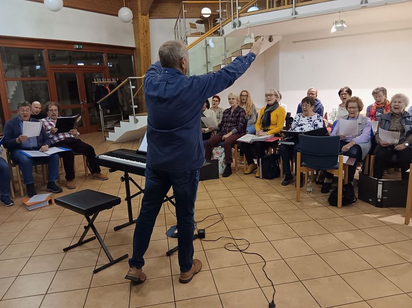 Der gemischte Chor Ellrich startet in die "heiße Phase" (Foto: Poerschke)