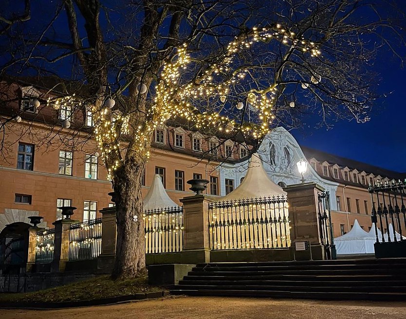 Weiße Schlossweihnacht in Sondershausen (Foto: Janine Skara)