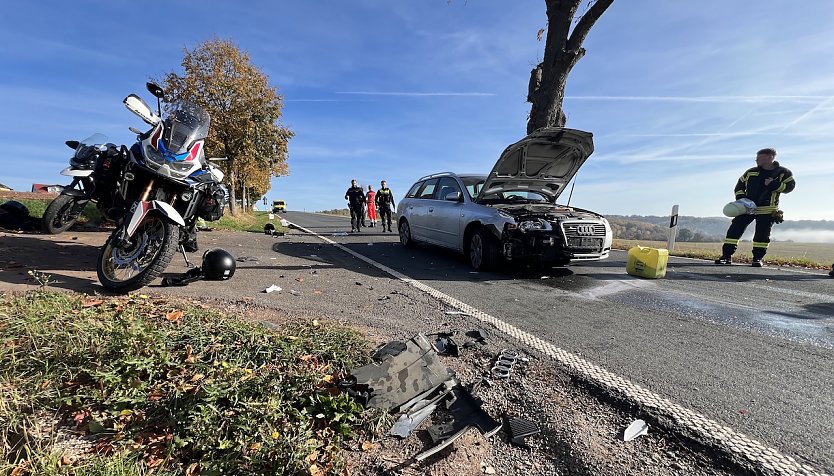 Unfall heute Vormittag (Foto: S.Dietzel)