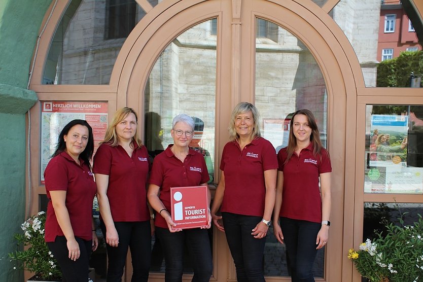 Das Team der Touristinformation Bad Langensalza (Foto: Touristinformation Bad Langensalza)