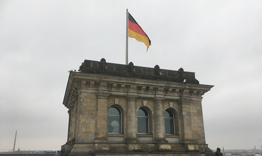 Die Reichstagspitze in Berlin (Foto: nnz Archiv)