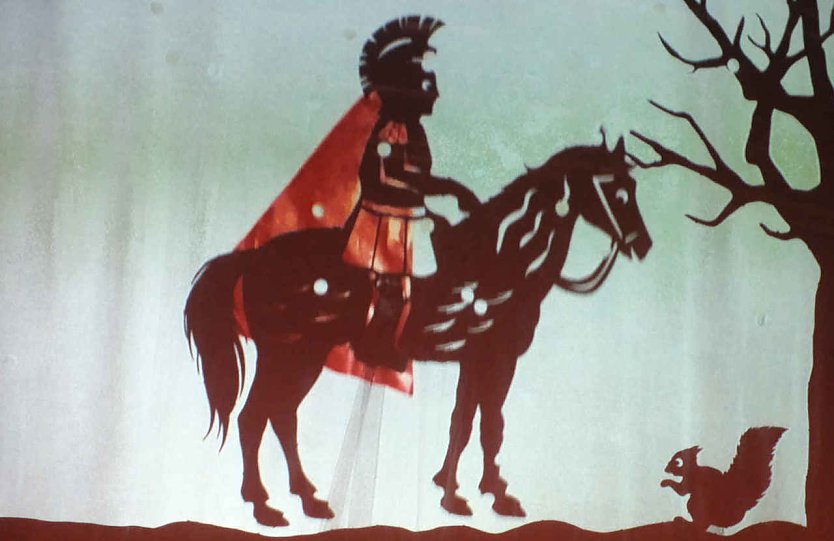 B&uuml;hnen-Programm zur Martinifeier in Nordhausen (Foto: P.Blei)