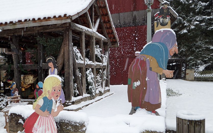 Weihnachtsmarkt in Gro&szlig;bodungen (Foto:   Sabine J&auml;ckel)