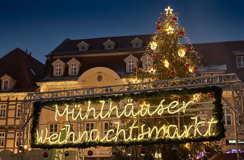 Mühlhausen in der Adventszeit (Foto: Tino Sieland)