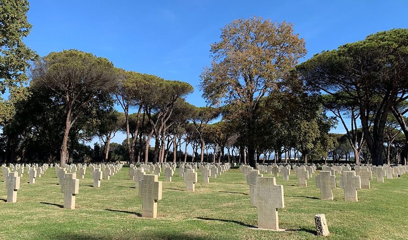 Soldatenfriedhof in Pomezia, Italien (Foto: CDU)
