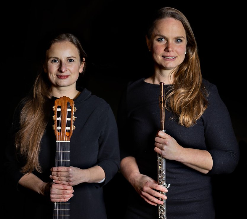 Das Duo "Hartschuh & Caspari" (Foto: Uwe R&uuml;diger)