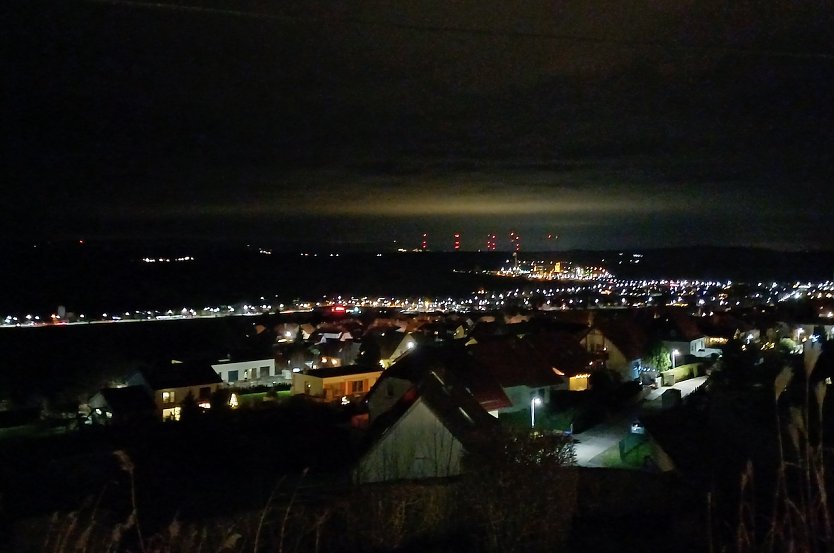 MOmentaufnahme aus Bleicherode in der Nacht (Foto: Dorina Landrock) MOmentaufnahme aus Bleicherode in der Nacht (Foto: Dorina Landrock)