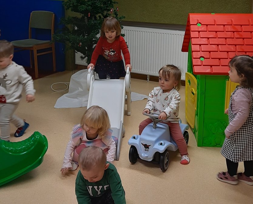 Die Hohensteiner Zwerge hatten viel Spa&szlig; in der vergangenen Woche (Foto: S.Jentho)