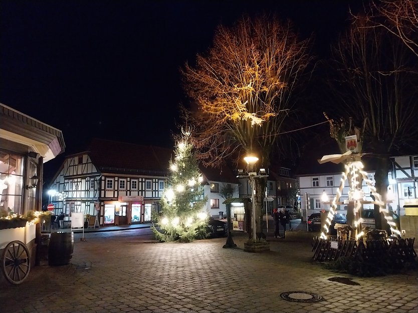 Advent auf den H&ouml;fen in Neustadt/Harz - Lichterglanz (Foto: Peter Sieckel)