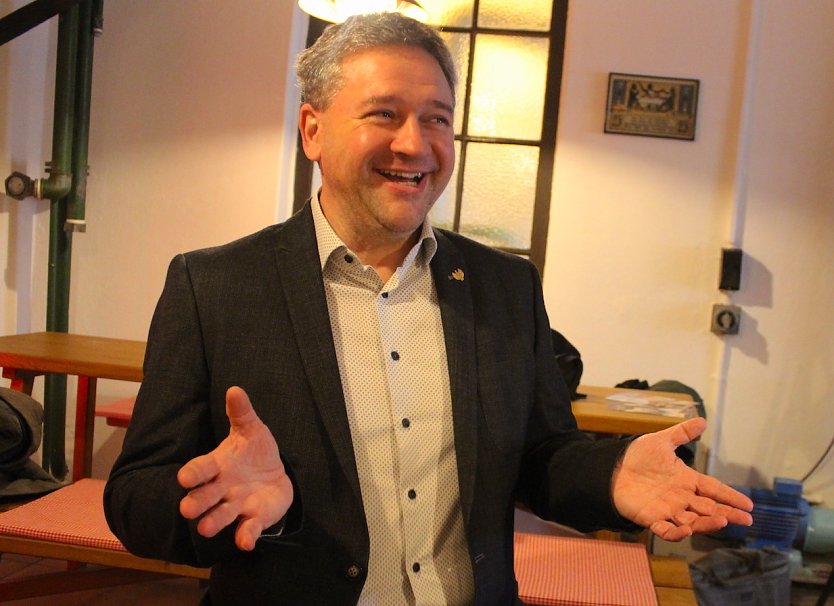 Thomas M&uuml;ller ist mit Leib und Seele Chef der Echter Nordh&auml;user Traditionsbrennerei  (Foto: Eva Maria Wiegand)